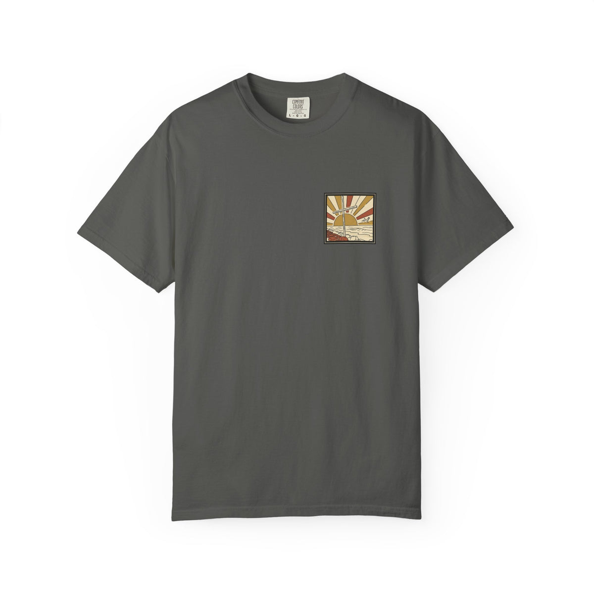 Faith, Family & Surfside Tee | Jetty Cross Sunrise Surfside Beach TX Shirt