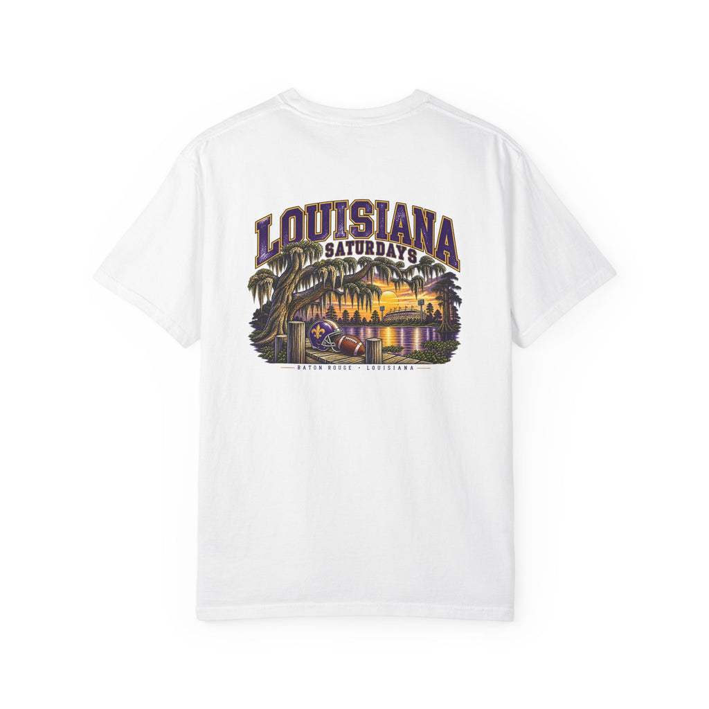 Louisiana Saturdays Tee | Live Oak Sunset Gameday Shirt