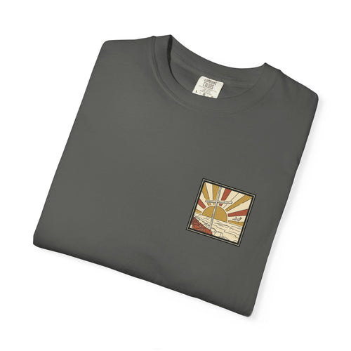 Faith, Family & Surfside Tee | Jetty Cross Sunrise Surfside Beach TX Shirt