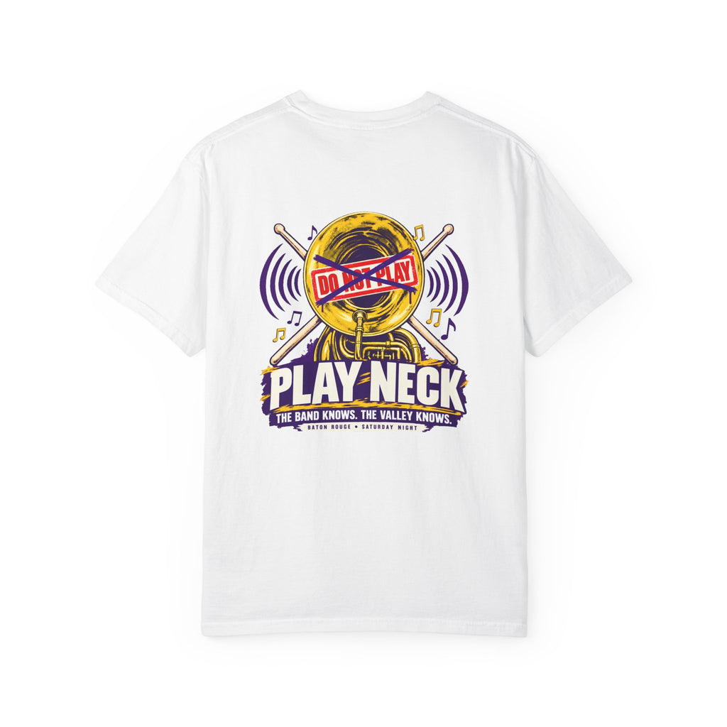 Play Neck Tuba Tee | The Band Knows Gameday Shirt