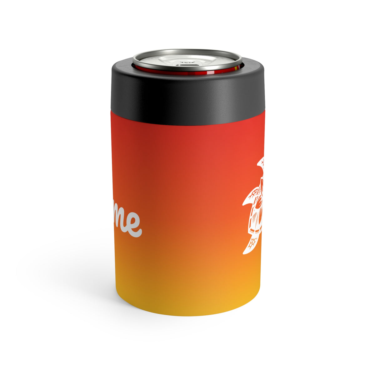 Sea Turtle Can Cooler | Surfside Beach Sunrise Insulated 12oz Can Holder