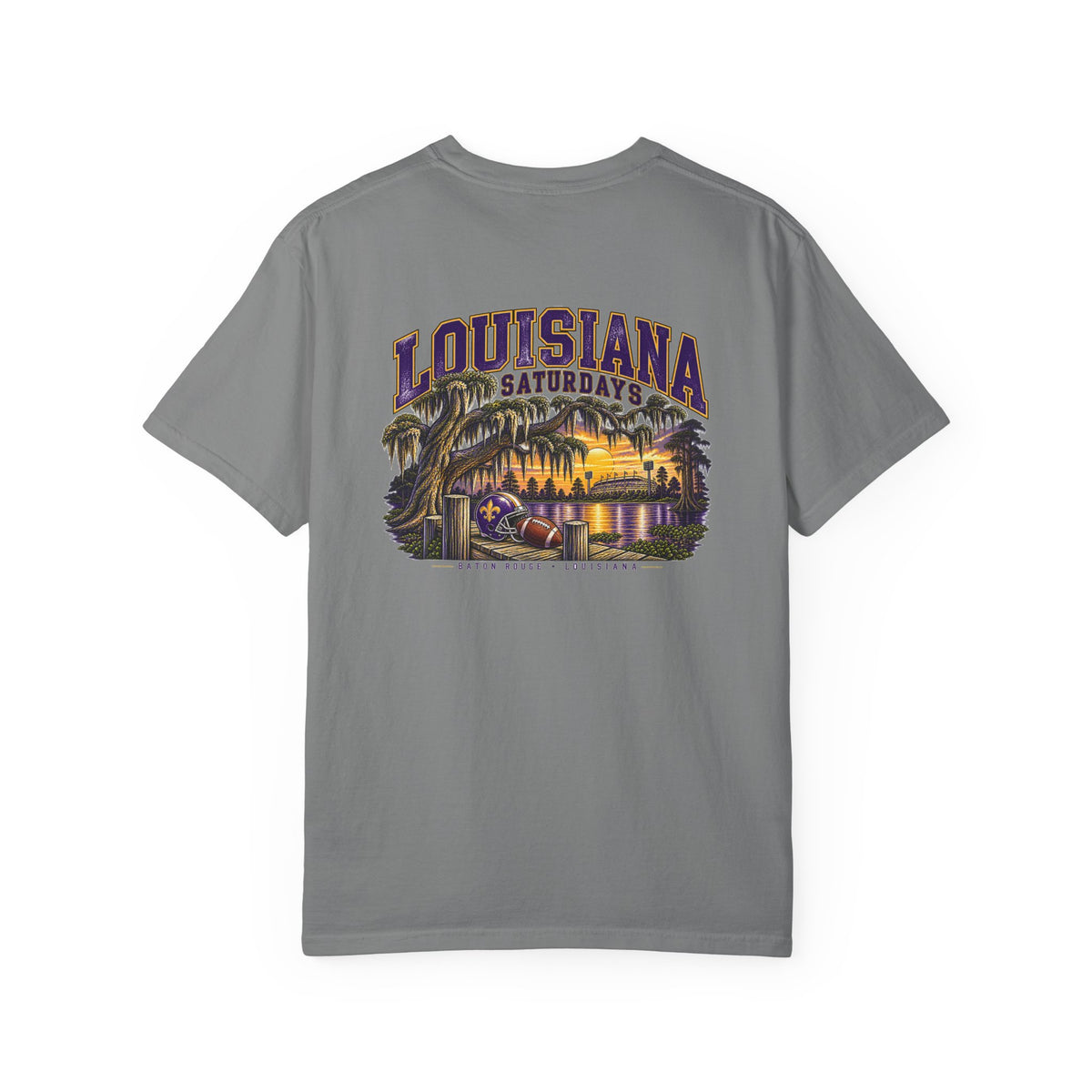 Louisiana Saturdays Tee | Live Oak Sunset Gameday Shirt
